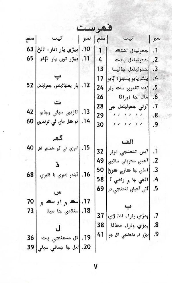 Jhoolan Ja Geet Ain Panjra - Page no 4