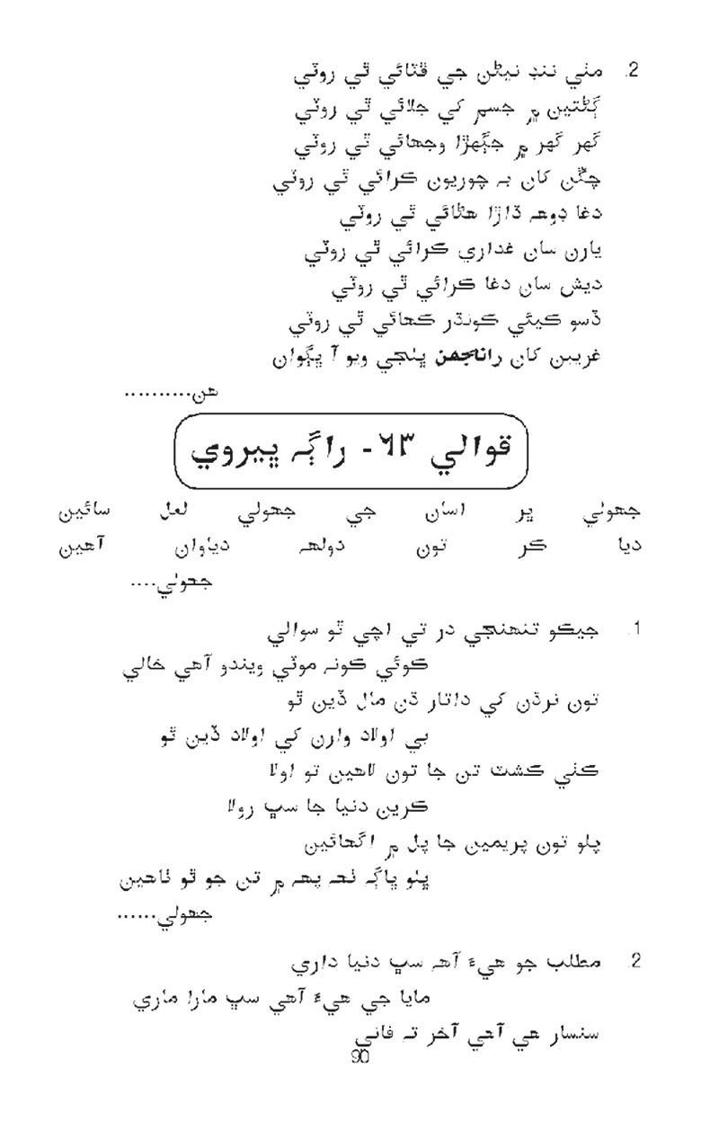 Sindhi Sadaee Aabad Raho- Page 96 -Sindhi Books, e-books