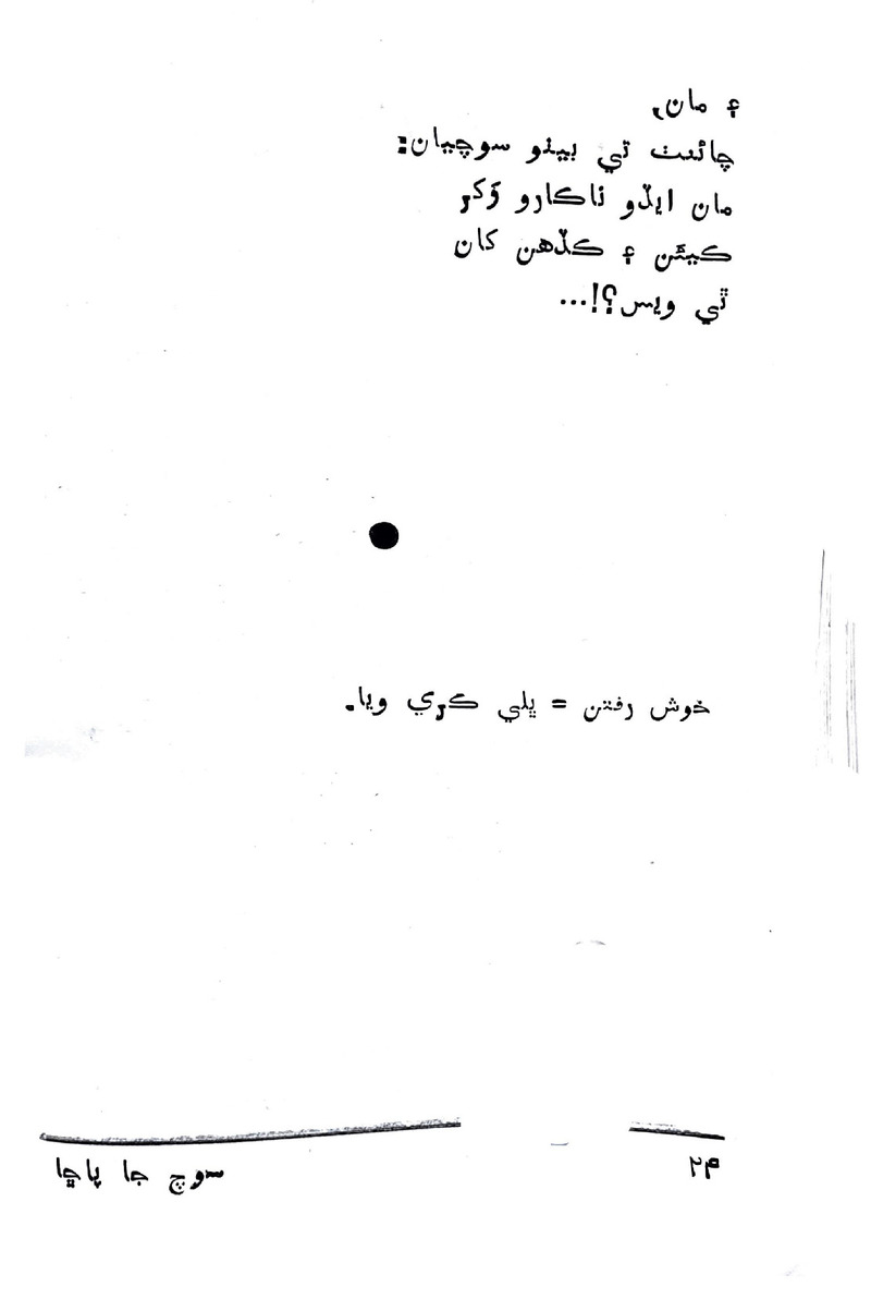 Soch Ja Pacchha (New Poetry) - Page no 25