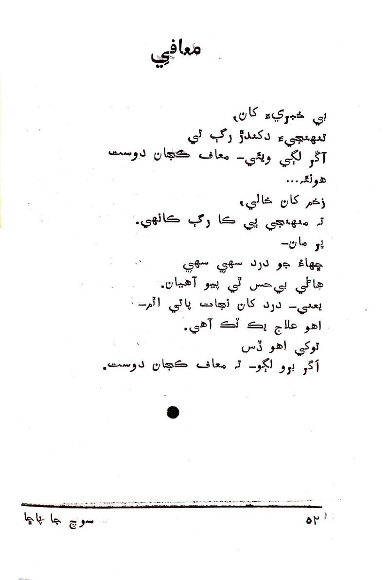 Soch Ja Pacchha (New Poetry) - Page no 53