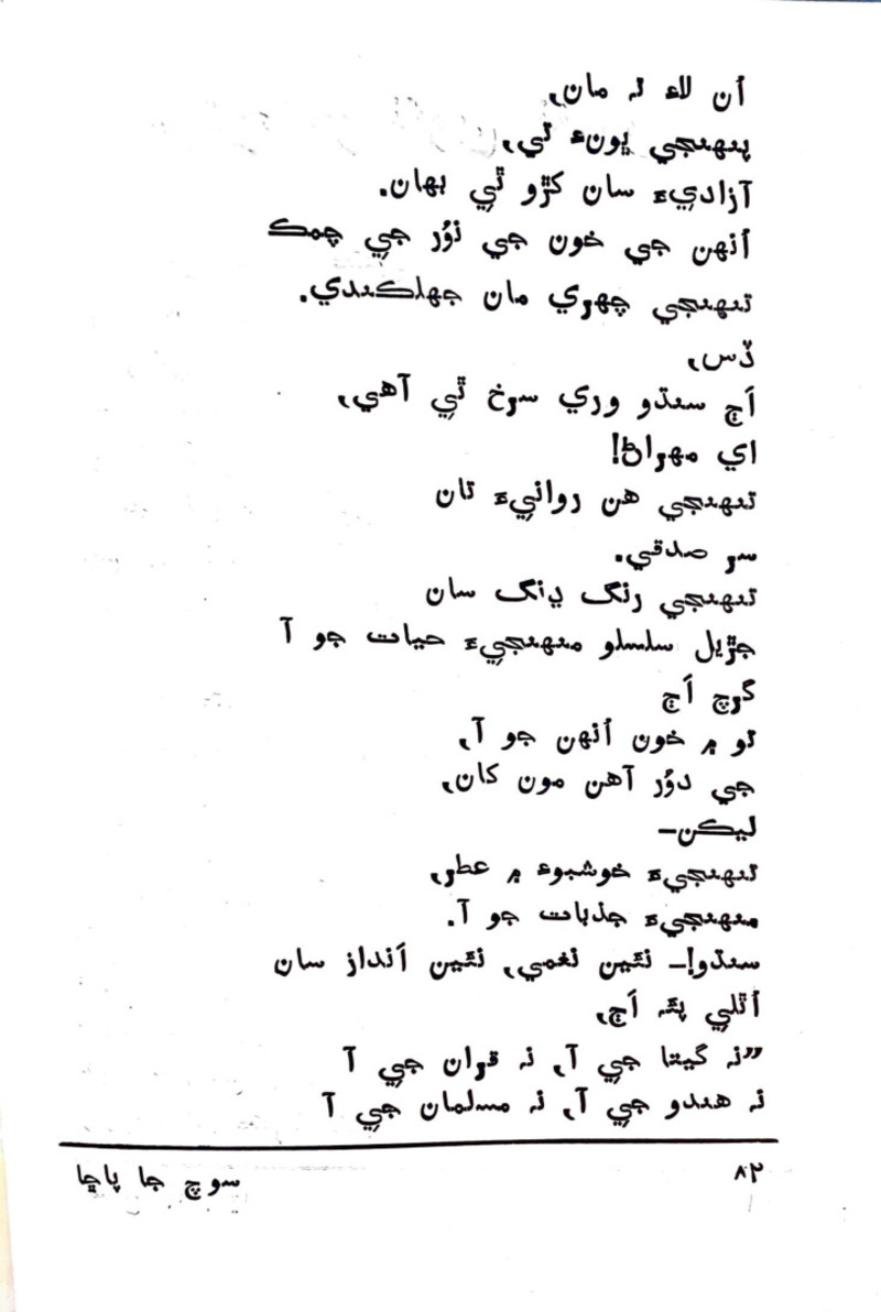 Soch Ja Pacchha (New Poetry) - Page no 83